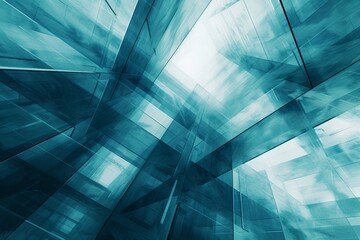 Technology concept background with frosted glass structures