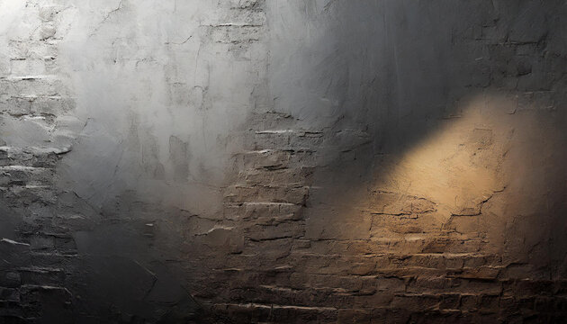 Fototapeta Tapeta, tło abstrakcyjne, loft, beton. Generative AI