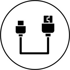 Plug In Cable Icon
