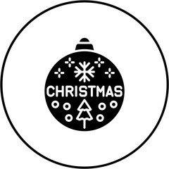 Fototapeta premium Bauble Icon