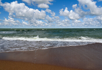 Coast of Baltic sea. - 723669698