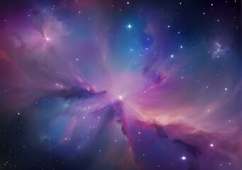 background with colorful space hd