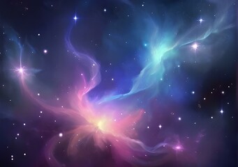 Naklejka premium background with vast space hd