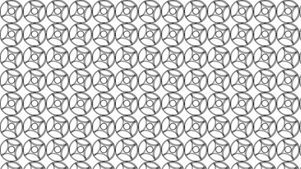 abstract metal grid background. black and white Geometric seamless patterns 