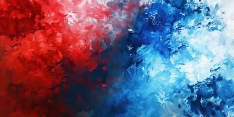 Presidential Address: A Presidential Palette of Red, White, and Blue in a National Address Background