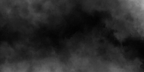 Black realistic illustration.smoke exploding hookah on.cloudscape atmosphere fog effect,sky with puffy,design element gray rain cloud realistic fog or mist,smoky illustration texture overlays.
 - obrazy, fototapety, plakaty