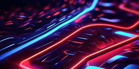 background with lots spots data transfer concept fantastic wallpaper, abstract futuristic background with gold pink blue glowing neon moving high speed wave lines and bokeh 
