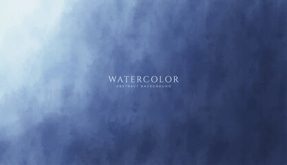 Abstract horizontal watercolor background. Neutral light colored empty space background illustration