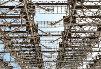 old secret army soviet radar in Chernobyl