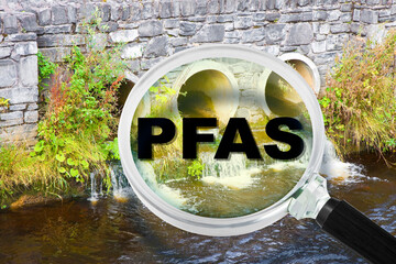 PFAS Contamination - Alertness about dangerous PFAS per-and polyfluoroalkyl substances presence in...