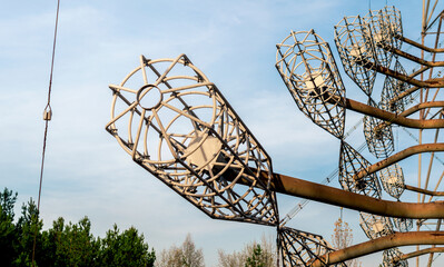 old secret army soviet radar in Chernobyl
