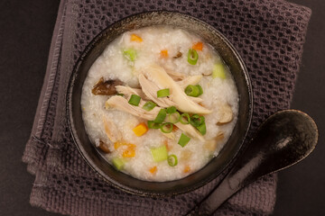Dakjuk is South Korean Chicken Porridge, a Comfort Food, Especially on Cold Winter Days.