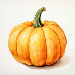 pumpkin watercolor
