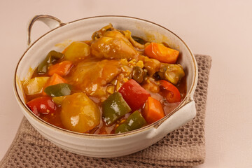 Chicken Afritada is a Filipino Chicken Cooked in Rich Savory Tomato Based Sauce.