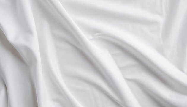 white fabric texture background, crumpled fabric background