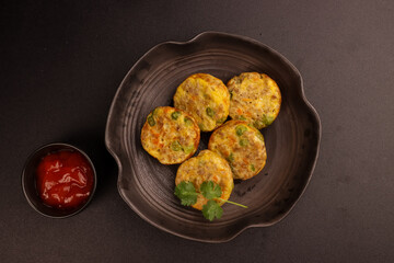 Tortang Giniling is a Filipino Ground Beef Omelette, Like a Fritter, Filled with Ground Beef and Veggies.