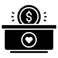 Charity Box Icon