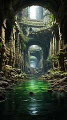 Obraz premium Underwater Fantasy world Beauty of creatures, Underwater Beauty, Fantasy World 