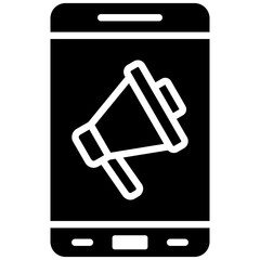 Mobile Marketing Icon