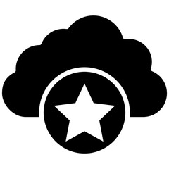 Cloud Rating Icon