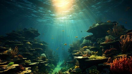 Underwater Fantasy world Beauty of creatures, Underwater Beauty, Fantasy World 