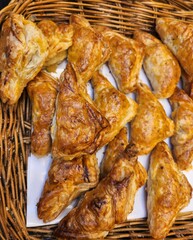 fresh baked chicken wing