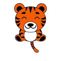 tiger cartoon character