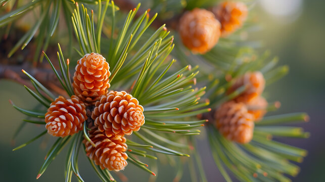 Pinus Gerardiana Seeds in Close-up