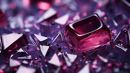 wine gel resin jewels purple glass background - obrazy, fototapety, plakaty
