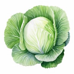cabbage watercolor
