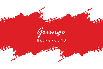 White and red abstract grunge background.