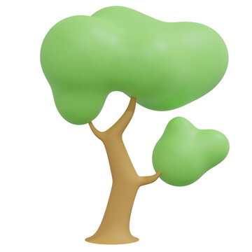 tree green 3D