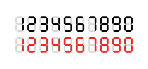 Watch face icon. Silhouette and flat style. Vector icons