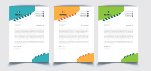 Corporate Letterhead Design