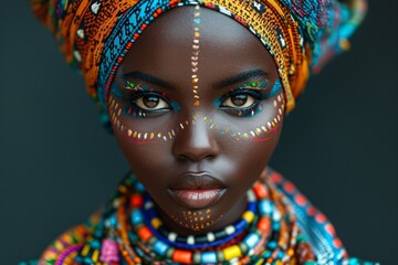 African Beauty: A Celebration of Diversity and Creativity Generative AI