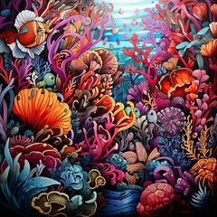 Underwater Fantasy world Beauty of creatures, Underwater Beauty, Fantasy World 