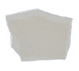 piece of white paper tear isolated on transparent background png file