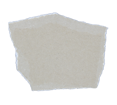 piece of white paper tear isolated on transparent background png file