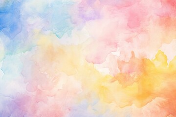 background from soft and sweet pastel watercolor