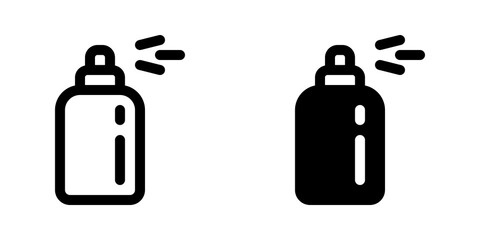 Editable spray perfume vector icon. Barbershop, lifestyle, grooming. Part of a big icon set family. Perfect for web and app interfaces, presentations, infographics, etc