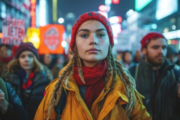 Women's March: A Celebration of Female Empowerment Generative AI