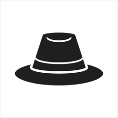 hat vector icon line template