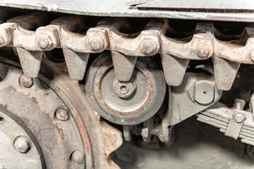 tank track detail