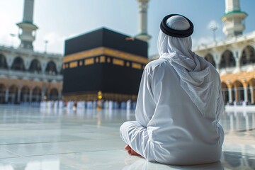 Mecca's Grand Mosque: A Glimpse of Islamic Spirituality Generative AI