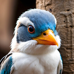 portrait of a vulture