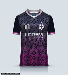 Sport jersey design fabric textile for sublimation