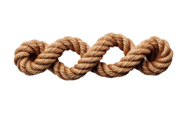 Obraz premium rope swirling on white or PNG transparent background.