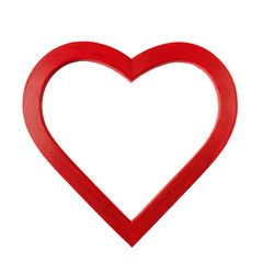  Romantic Heart-Shaped Wooden Frame, perfect for valentine day