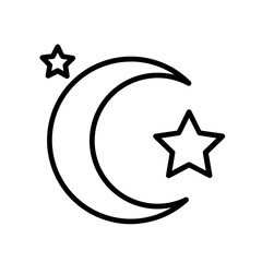 it's time to go to sleep line icon