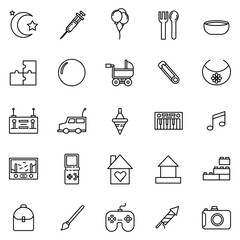 Kids and Baby Icon in Line Style Perfect for Presentation and any Purpose